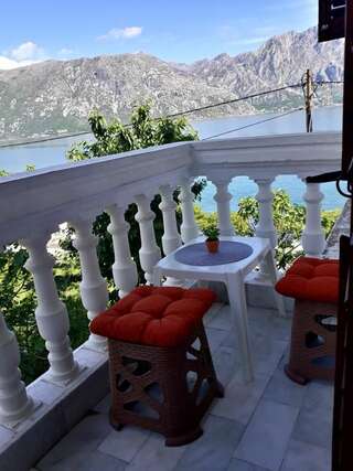 Апартаменты Apartments Popovic Котор Апартаменты с боковым видом на море-10